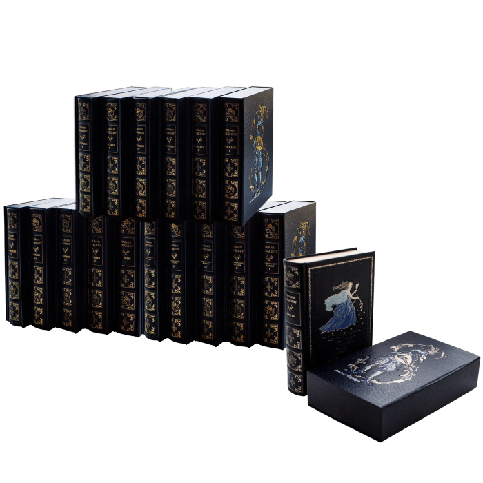 The library of gift books "U.Shakespeare. The best" 17 volumes