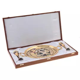 Набор для вина "Тюльпаны" Златоуст