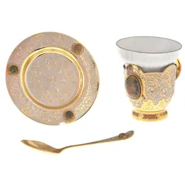 Кофейный набор "Элегант" с унакитом, Златоуст