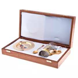 Чайный набор "Герб РФ" Златоуст