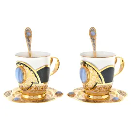 Кофейный набор "Рандеву" на 2 персоны, Златоуст