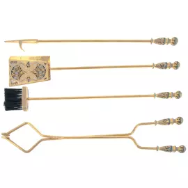 Набор для камина "Украшенный" Златоуст