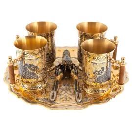 Набор для пива "Раки" Златоуст на 4 персоны Набор для пива "Раки" Златоуст на 4 персоны