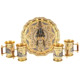 Набор для пива "Раки" Златоуст на 4 персоны Набор для пива "Раки" Златоуст на 4 персоны