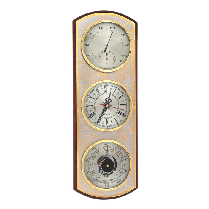 Wall barometer "Decorated" Zlatoust
