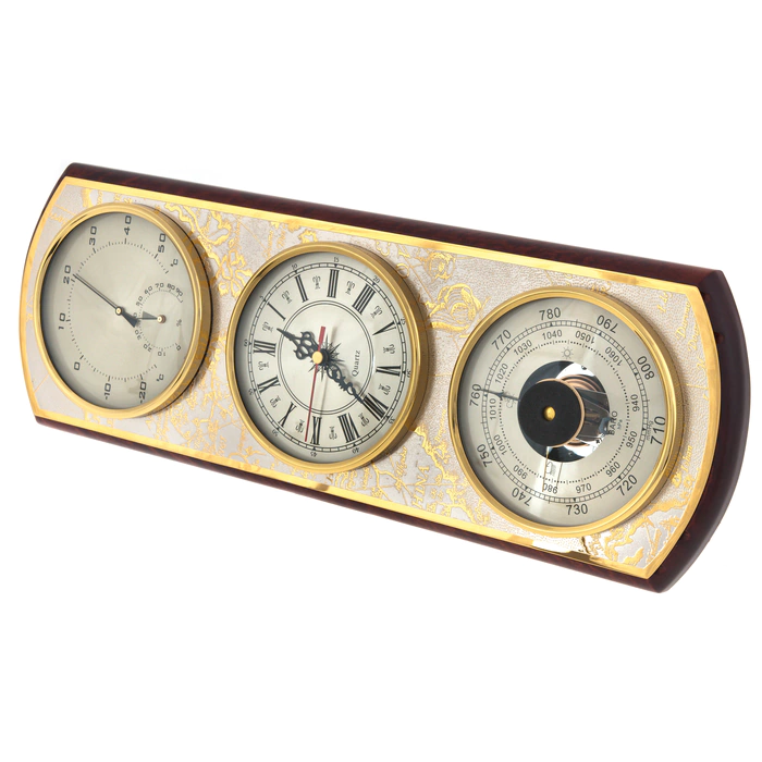 Wall barometer "Decorated" Zlatoust