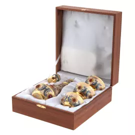 Набор для вина "Восточный" на 3 персоны, Златоуст