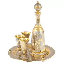 Набор для вина "Солнечная поляна" Златоуст