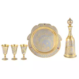 Набор для вина "Солнечная поляна" Златоуст