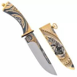 Нож украшенный "Барс"