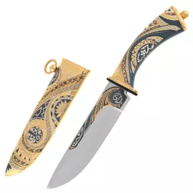 Нож украшенный "Барс"