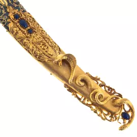Сабля "Лазуритовая" Златоуст
