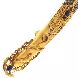 Сабля "Лазуритовая" Златоуст