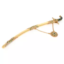 Сабля "Почетная" из дамасской стали, Златоуст