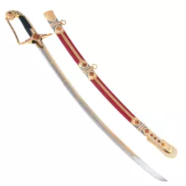 Сабля "Украшенная Восточная" Златоуст