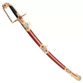 Сабля "Украшенная Восточная" Златоуст