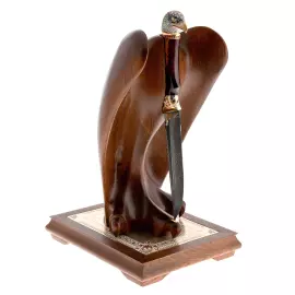 Нож на подставке "Сокол"