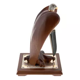 Нож на подставке "Сокол"