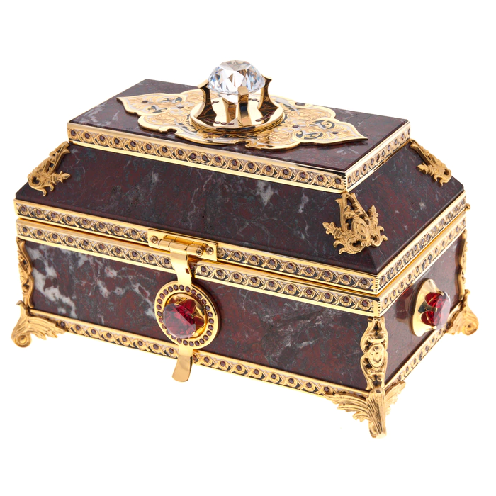 Casket "Good harvest" jasper