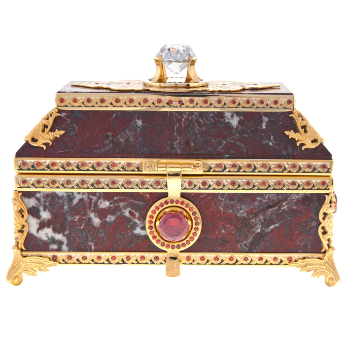 Casket "Good harvest" jasper
