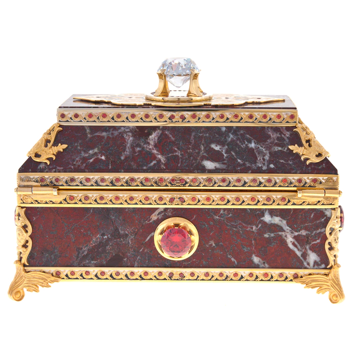 Casket "Good harvest" jasper