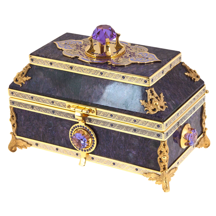 Chest "Star of the East" charoit, Zlatoust
