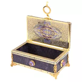 Ларец "Звезда востока" чароит, Златоуст