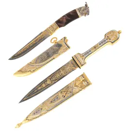 Набор охотника "Рысь" на 3 персоны, Златоуст Набор охотника "Рысь" на 3 персоны, Златоуст