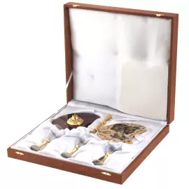 Набор для вина "Охота на медведя" Златоуст