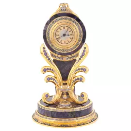 Настольные часы "Фантазия" чароит