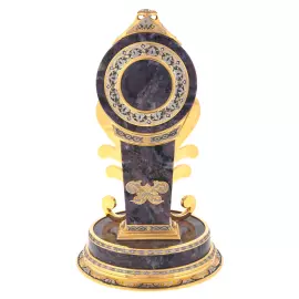 Настольные часы "Фантазия" чароит