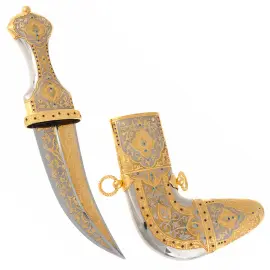 Кинжал обоюдоострый "Джамбия" Златоуст Кинжал обоюдоострый "Джамбия" Златоуст