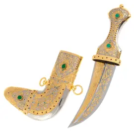 Кинжал обоюдоострый "Джамбия" Златоуст Кинжал обоюдоострый "Джамбия" Златоуст