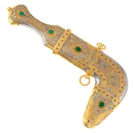 Кинжал обоюдоострый "Джамбия" Златоуст Кинжал обоюдоострый "Джамбия" Златоуст