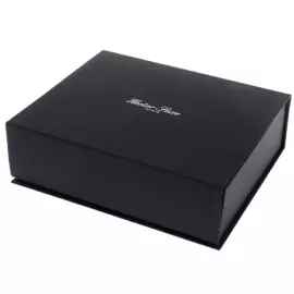 Exclusive Buffalo poker set made of leather, gold