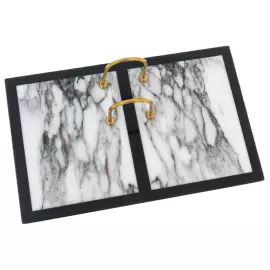 Письменный набор из мрамора "Саянский"