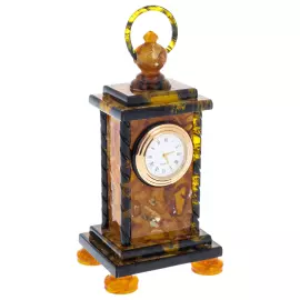 Часы из янтаря "Кольцо"