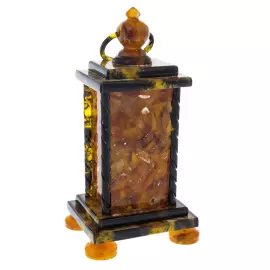 Часы из янтаря "Кольцо"