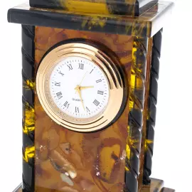 Часы из янтаря "Кольцо"