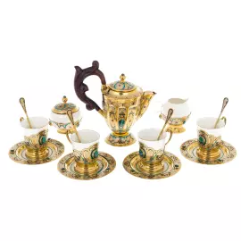 Сервиз кофейный "Ренессанс" на 4 персоны, Златоуст
