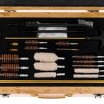Gun cleaning kit made of Karelian birch "Wolf" small