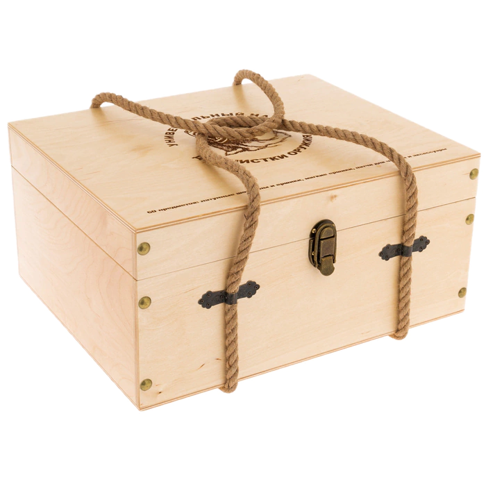 Karelian birch weapon cleaning kit "Bear on the trail"