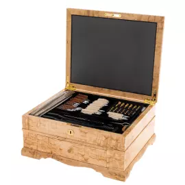 Набор для чистки оружия из карельской березы "Медведь на тропе"