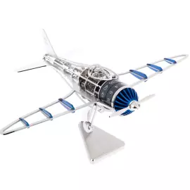 Эксклюзивные настольные часы "Time Flies" синие