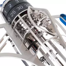 Эксклюзивные настольные часы "Time Flies" синие