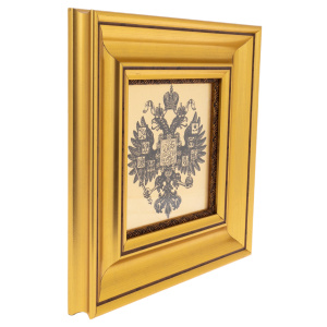 Painting on gold "Double-headed Eagle" by kant