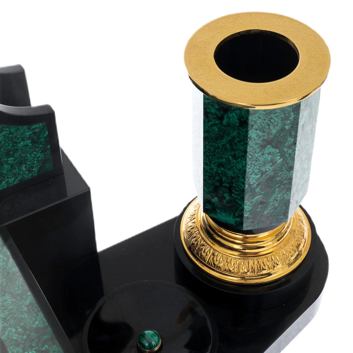 A set of malachite "Presidential" Zlatoust