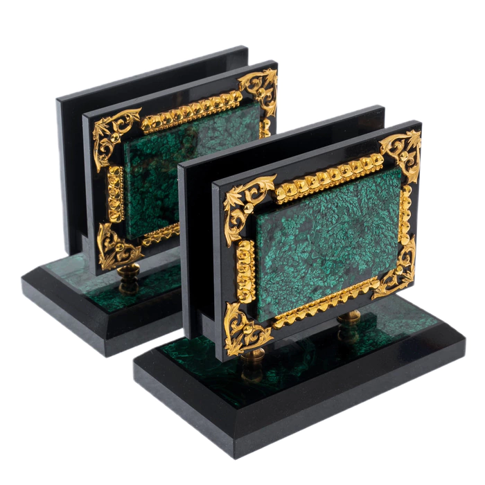 A set of malachite "Presidential" Zlatoust