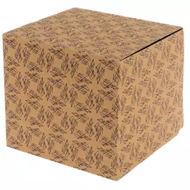 Статуэтка из фарфора "Леди рисует" коричневая