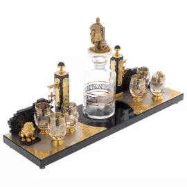 Набор для водки "Крепость" на 6 персон, Златоуст